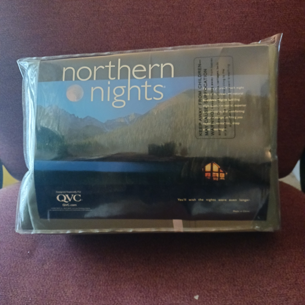 Northern Nights Solid Gray Home Bedding Sheet Set